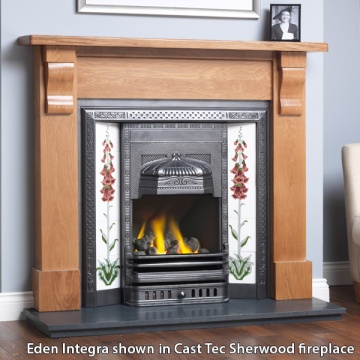 Cast Tec Eden Integra Cast Iron Fireplace Insert