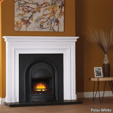 Cast Tec Hexham Marble Fireplace