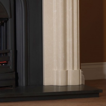 Cast Tec Hexham Marble Fireplace