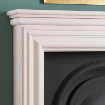 Cast Tec Hexham Limestone Fireplace