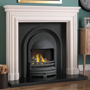 Cast Tec Hexham Limestone Fireplace