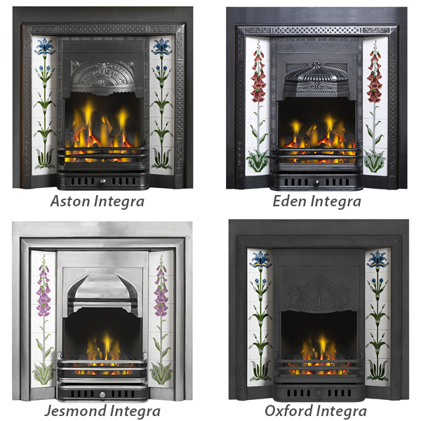 Cast Tec Flat Kensington Slate Stone Fireplace