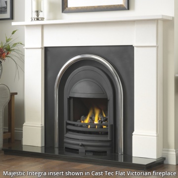 Cast Tec Majestic Integra Cast Iron Fireplace Insert