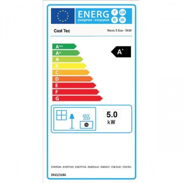 Cast Tec Nevis Edge 5 Eco Wood Burning / Multi-Fuel Stove