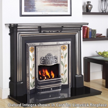 Cast Tec Oxford Integra Cast Iron Fireplace Insert | Flames.co.uk