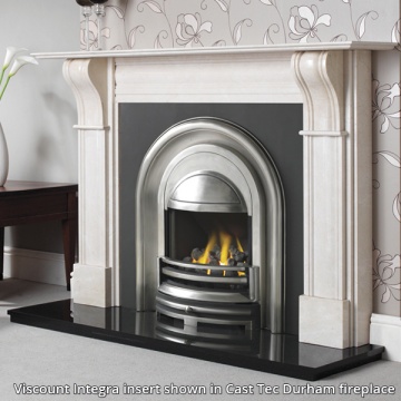 Cast Tec Viscount Integra Cast Iron Fireplace Insert