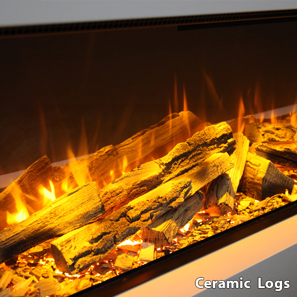 Celsi DLX 2000 Built-In 3-Sided Glass Smart Electric Fire