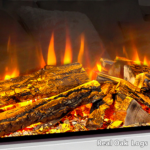 Celsi DLX 2000 Built-In 3-Sided Glass Smart Electric Fire