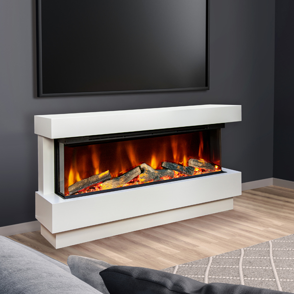 Celsi Electriflame VR Casino S1000 Electric Fireplace Suite