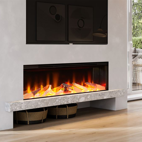 Celsi Electriflame VR Commodus S-1000 1-2-3 Sided Electric Fire