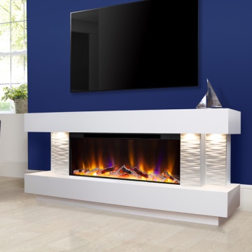 Celsi Electriflame VR Gemma Illumia 1000 Electric Fireplace Suite