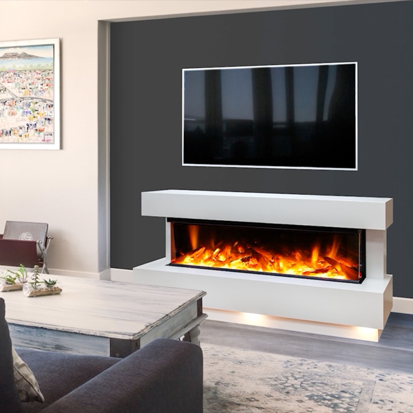 Celsi Electriflame VR Quantum S1250 Illumia Electric Fireplace Suite