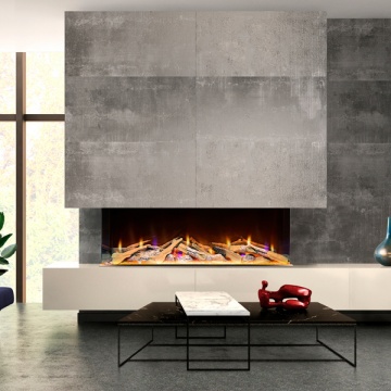 Celsi Electriflame VR 1100 3-Sided Wall Mounted Electric Fire