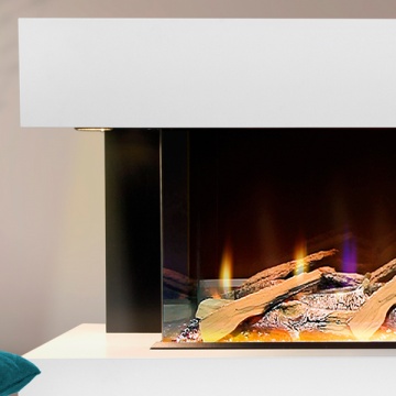 Celsi Electriflame VR Carino 1100 Illumia Electric Fireplace Suite