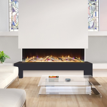 Celsi Electriflame VR 1400 3-Sided Wall Mounted Electric Fire