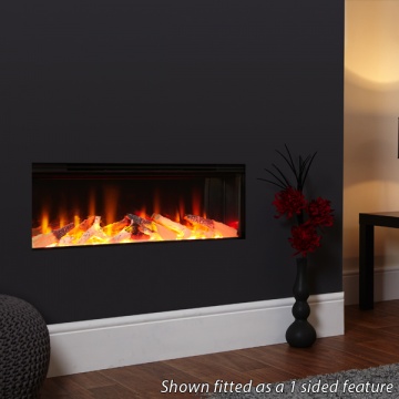 Celsi Electriflame VR Commodus S-1000 1-2-3 Sided Electric Fire