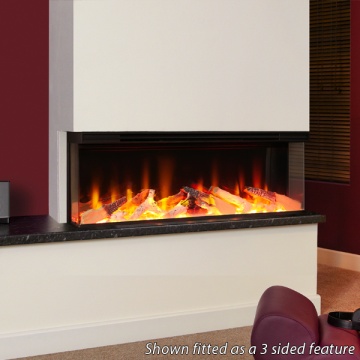 Celsi Electriflame VR Commodus S-1000 1-2-3 Sided Electric Fire