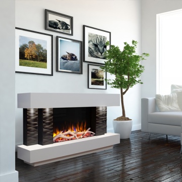 Celsi Ultiflame VR Gemma Illumia 600 Electric Fireplace Suite