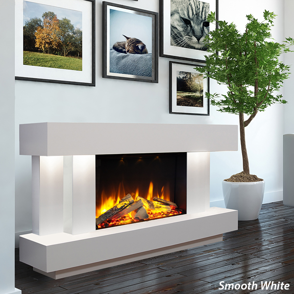 Celsi Ultiflame VR Toronto S-600 Illumia Electric Fireplace Suite