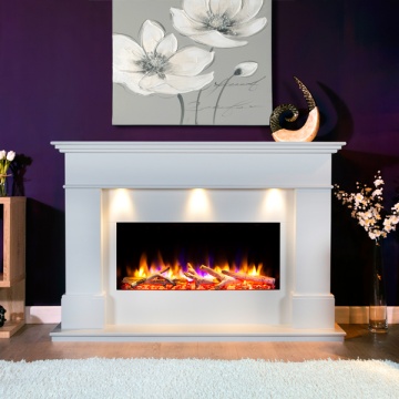 Celsi Ultiflame VR Adour Elite Illumia Electric Fireplace Suite