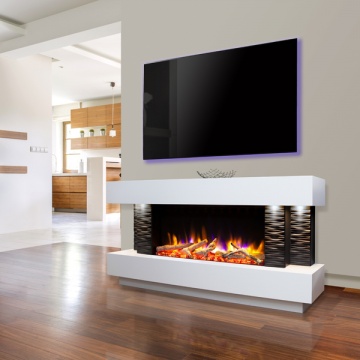 Celsi Ultiflame VR Toronto 800 Illumia Electric Fireplace Suite