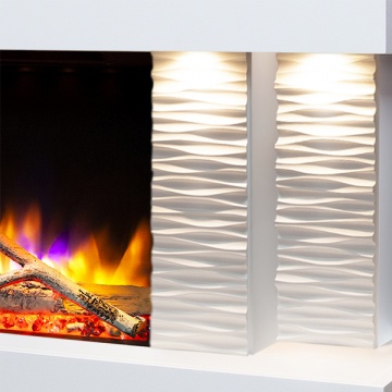 Celsi Ultiflame VR Toronto 800 Illumia Electric Fireplace Suite