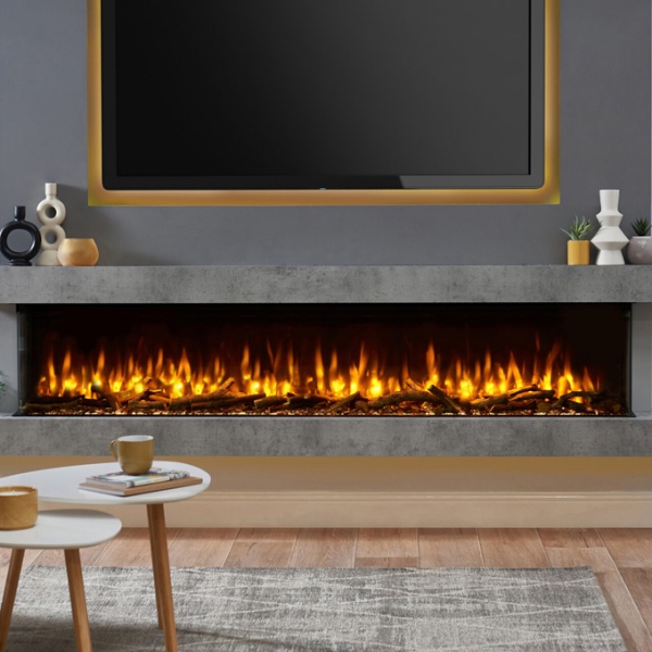 Charlton & Jenrick iRange i2000e Slimline Electric Fire | Flames.co.uk