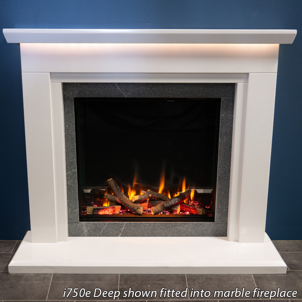 Charlton & Jenrick iRange i750e Deep Electric Fire