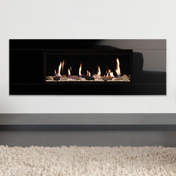 CLEARANCE Gazco Studio 2 Glass Glass Fronted Gas Fire