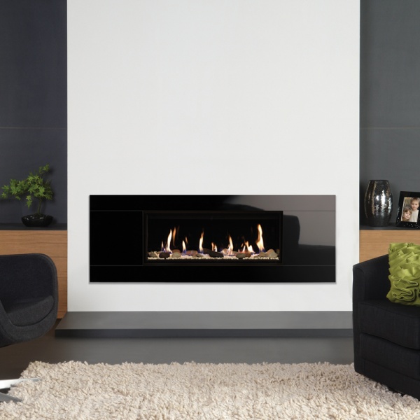 CLEARANCE Gazco Studio 2 Glass Glass Fronted Gas Fire