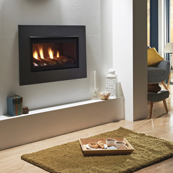 Crystal Fires Connelly Collection Madison with Grande Trim Gas Fire