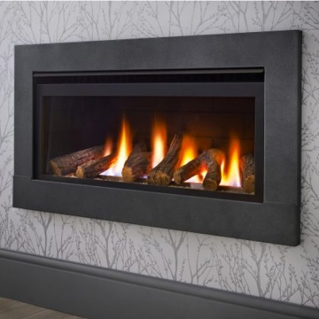Crystal Fires Boston Wide Gas Fire