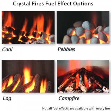 Crystal Fires Royale 3 Sided Gas Fire