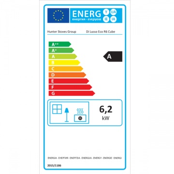 Di Lusso Eco R6 Cube Wood Burning Stove