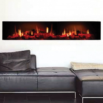 Dimplex PGF20 Opti-V Electric Wall Mounted Fire