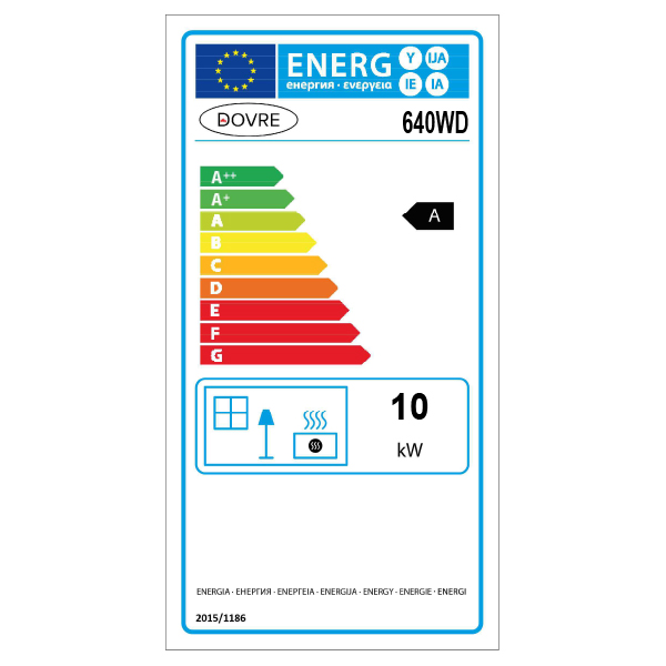 Dovre 640 WD Wood Burning Stove