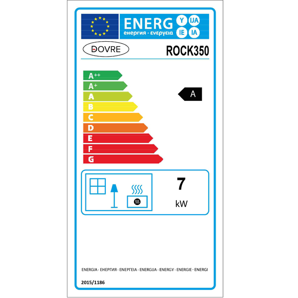 Dovre Rock 350 Wood Burning Stove