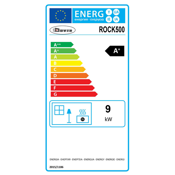 Dovre Rock 500 Wood Burning Stove