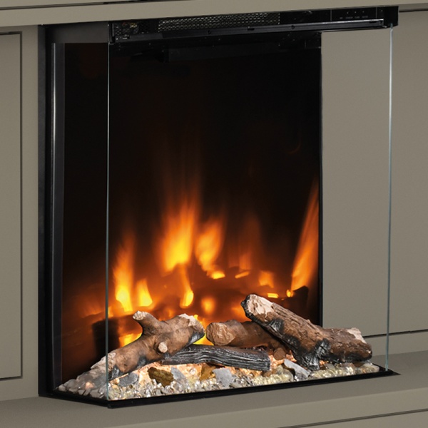 Elgin & Hall Pryzm Arteon 600 3SP Built-In Electric Fire | Flames