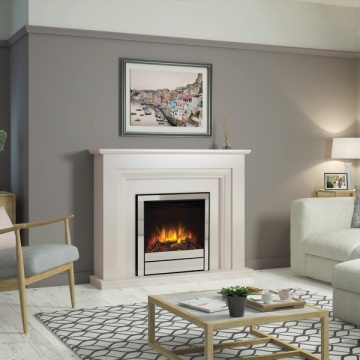 Elgin & Hall Amorina Electric Fireplace Suite