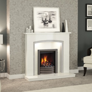 Elgin & Hall Florano Marble Fireplace