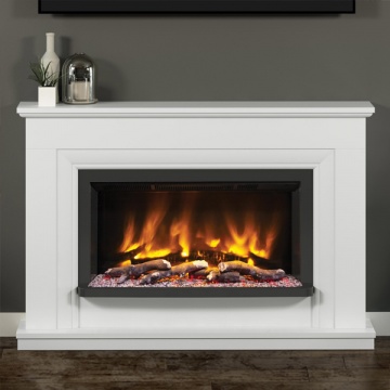 Elgin & Hall Pryzm Lavina Electric Fireplace Suite