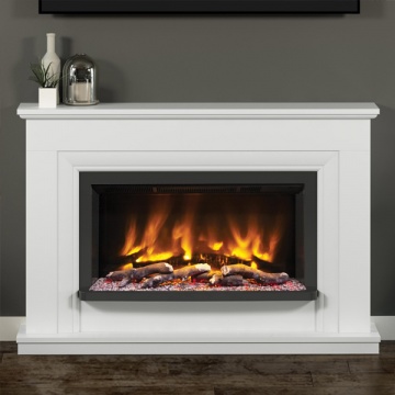 Elgin & Hall Pryzm Lavina Electric Fireplace Suite