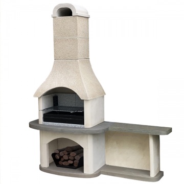 Evolve Verona Masonry Barbecue with Side Table