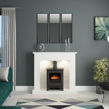 FLARE Collection by Be Modern Allensford Marble Inglenook Suite