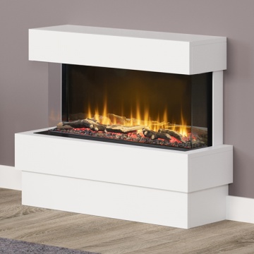 FLARE Collection by Be Modern Avant 750 Floor Standing 3-Sided Electric Fireplace