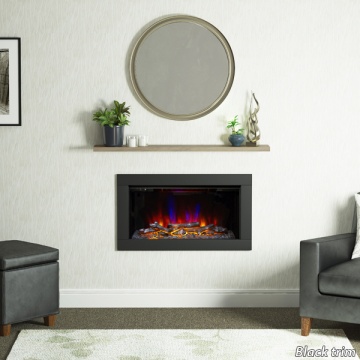 FLARE Collection by Be Modern Avella Wall Inset Electric Fire