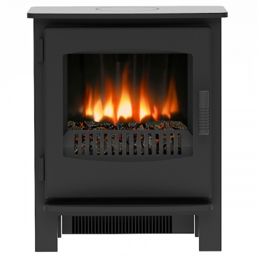 FLARE Collection by Be Modern Espire Electric Stove - Black | Flames.co.uk