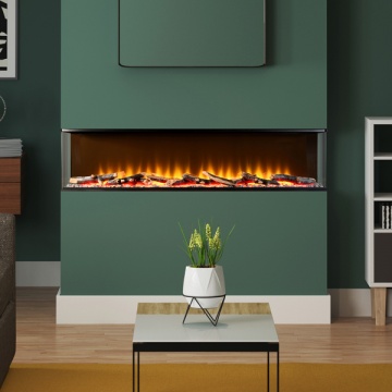 FLARE Collection by Be Modern Invision 1250 1-2-3 Sided Electric Fire
