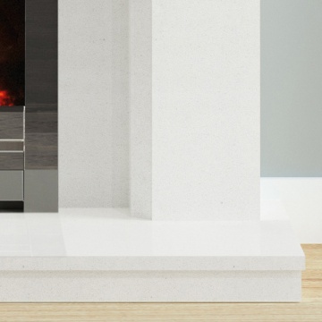 FLARE Collection by Be Modern Madalyn Marble Electric Fireplace Suite